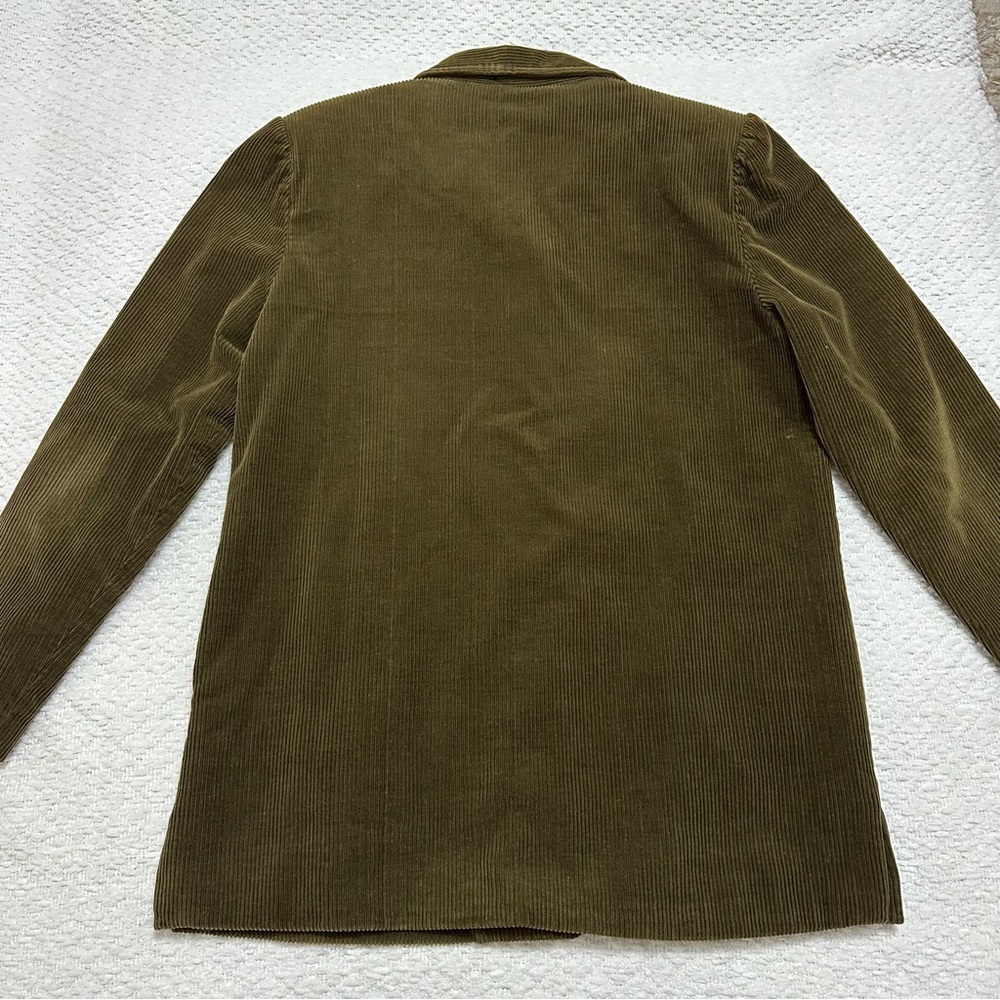 Vintage Prés de Chamonix Cotton Corduroy Shirt Jacket Women’s Size M - Picture 9 of 9